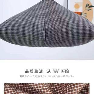 日式 纯棉六层纱布枕套一对装 家用纯棉纱布单人透气加厚耐脏枕头套