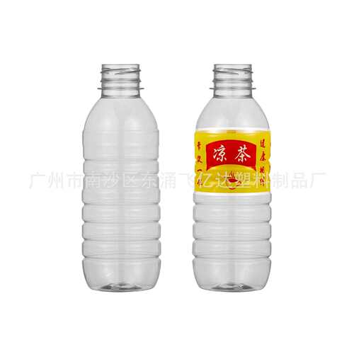53凉00毫升通用茶瓶 塑料瓶有标签 FDF大 量现货厂家直销10个一件