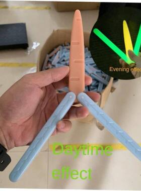 3D Nightlight Carrot Knife Decompression Toy Mini Butterfly