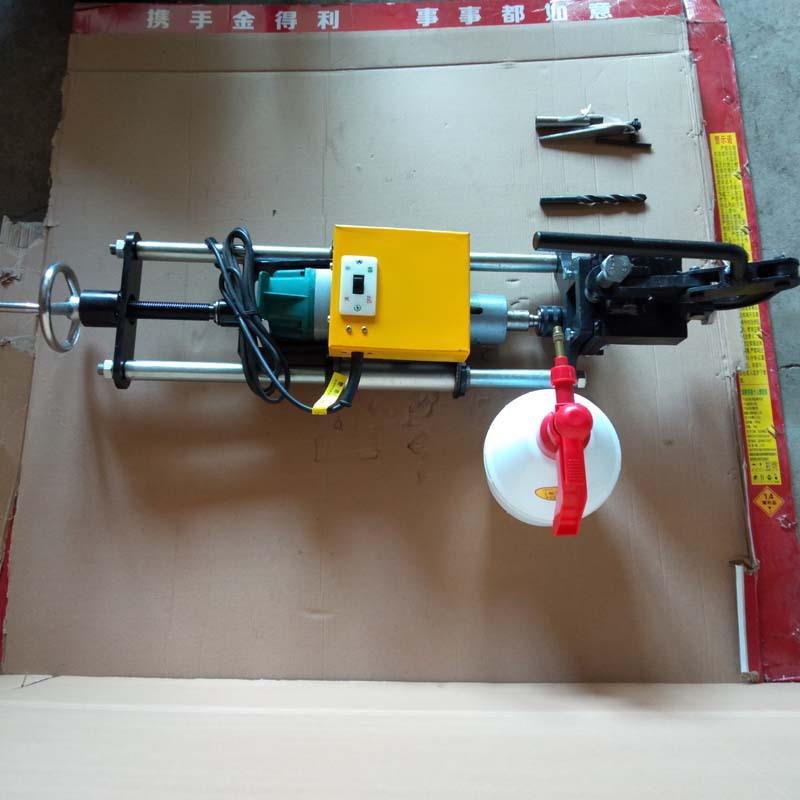 铁路施工钻孔工具电动钢轨打孔机铁路维护钻孔机工作转速240r/min