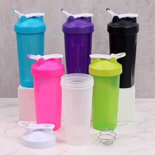 600ml Portable Protein Powder Shaker Bottle Leak Proof Water