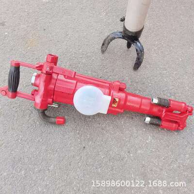 7665支腿式凿岩机正反转气腿凿岩机气腿式风动凿岩机纽威达