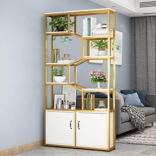 铁艺屏风公室隔断柜客厅储物柜展示柜进门玄关柜遮挡家居置物架