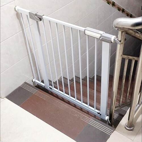 自建房楼梯口隔断门小孩围栏安全护栏拦门栅栏楼梯口封闭门挡板