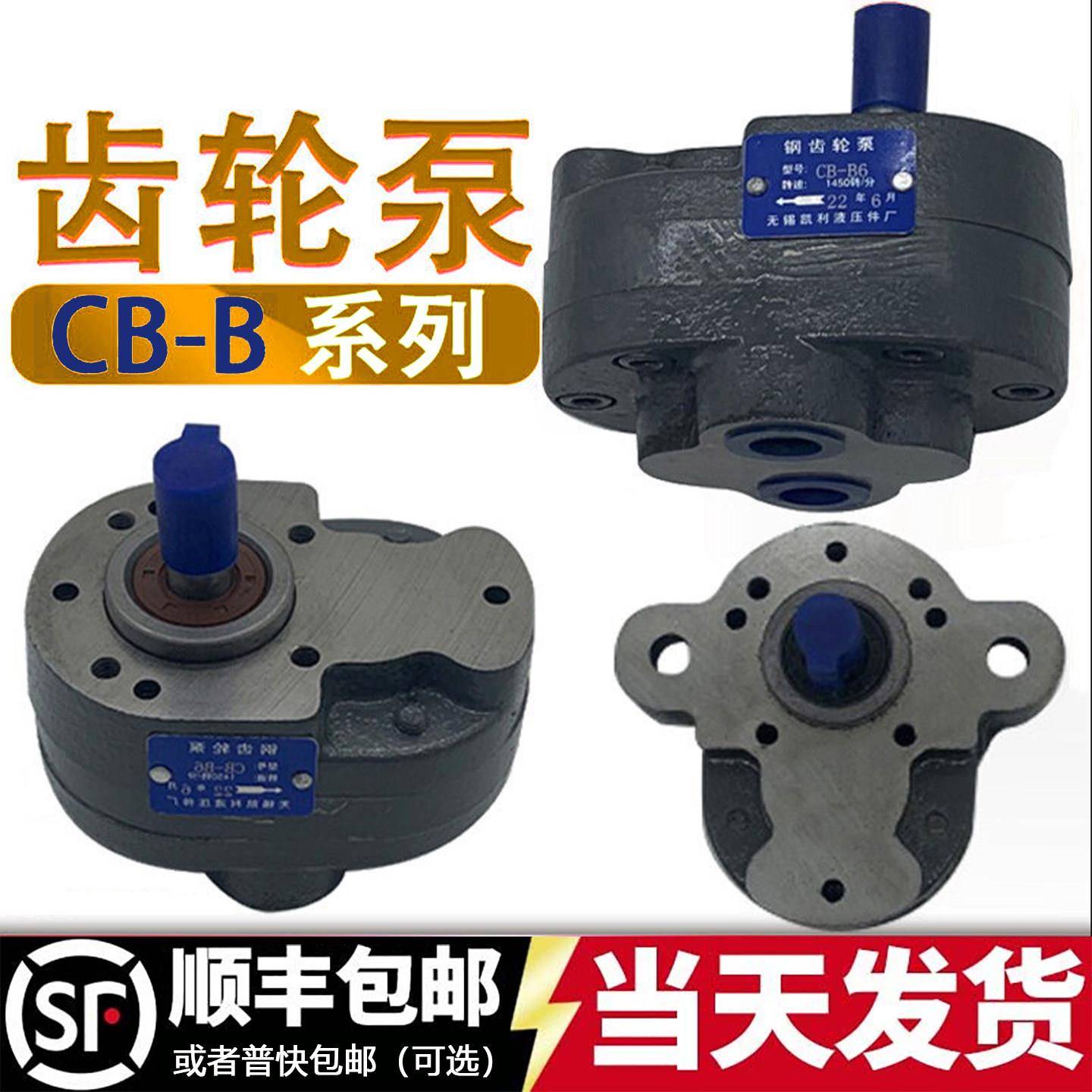 cb-b液压油泵齿轮泵小型b50液压泵b32高压b63微型cbb一b10 b16钢