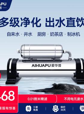 爱华普厨房净水器商用家用自来水过滤器直饮机商用奶茶店超滤机