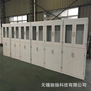 生产全钢器皿柜上下两层上玻璃下柜门不锈钢合页带积液盘