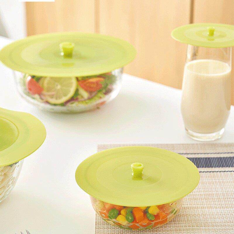 KM日式冰箱保鲜盖食品级硅胶密封碗盖多用途家用微波炉加热盖