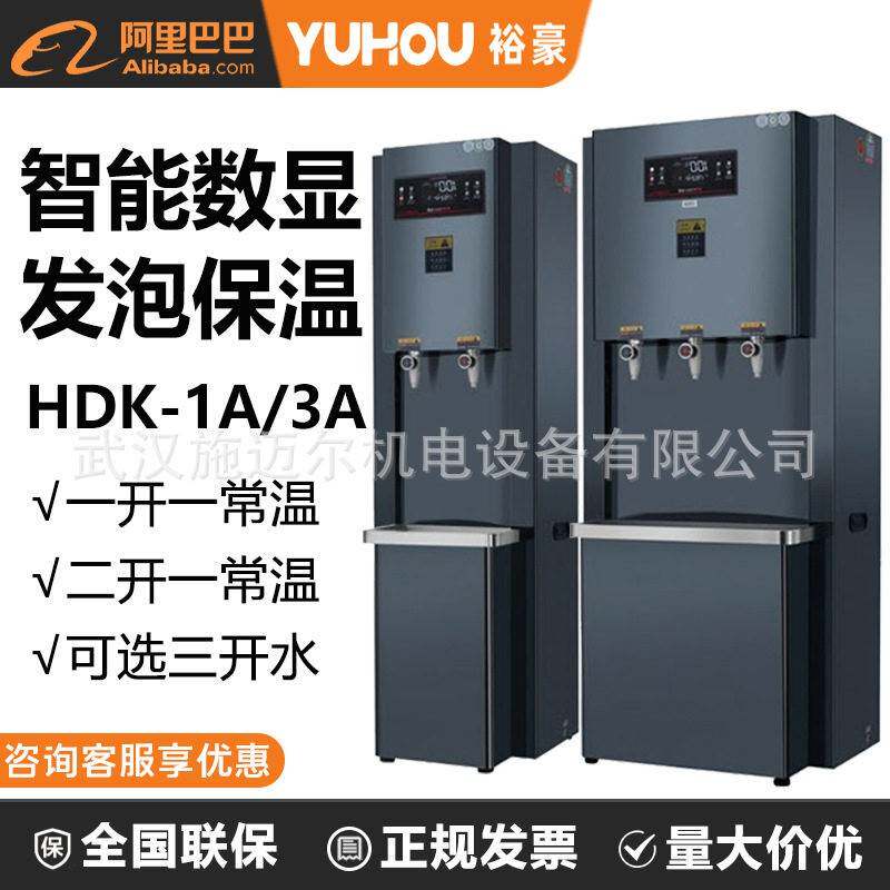 裕豪开水器商用饮水机智能数显一开一温座地式大容量开水机H_3A