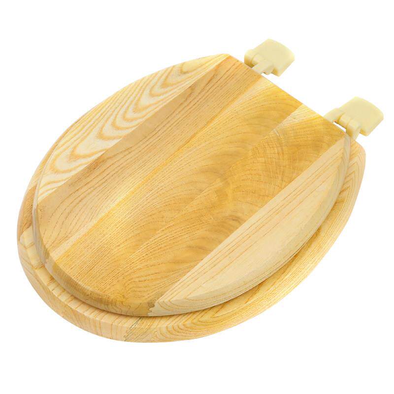 家用座便器马桶盖木头实木通用加厚防水马桶盖木板马桶坐垫圈木质