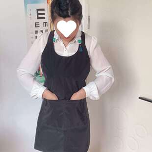 以顺纺织厂防水围裙挡车工上班车间防油不沾毛喷水织布机专用双层