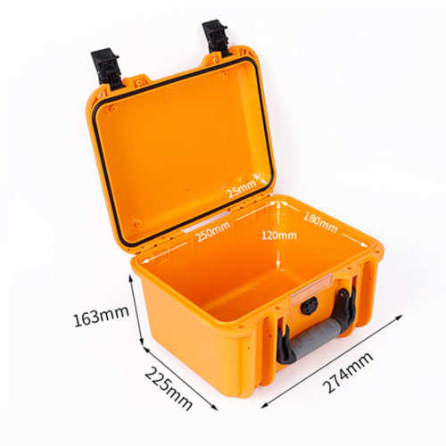 手提中仪器设备箱防护防水小号工具箱系列安全 箱防潮d2816