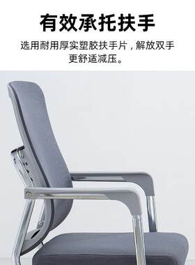 办用公椅电工脑椅家升降824B转椅现代简约会子议椅人体学椅网椅职
