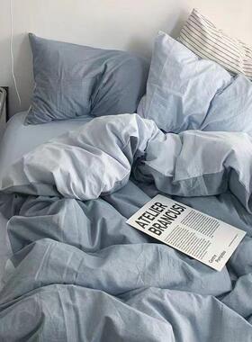 4pc bedsheet set bed sheet quilt blanket duvet cover sets