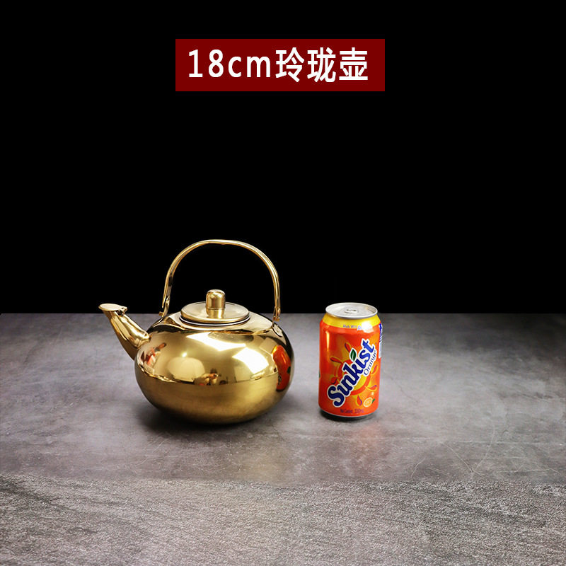 04不锈钢黄酒热酒壶温酒壶家用煮酒器热酒器烫酒壶加热老式怀旧