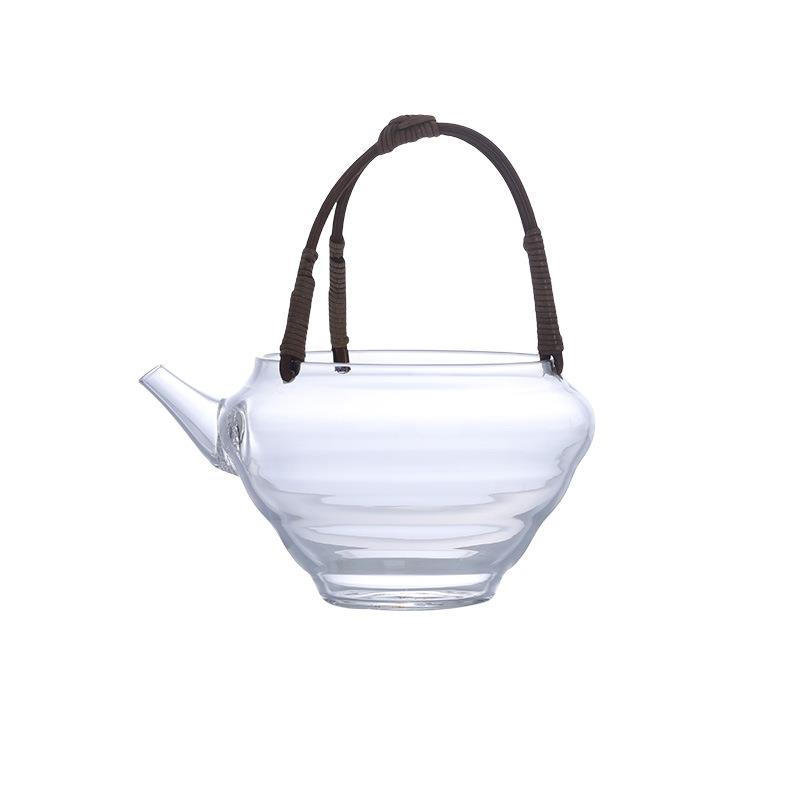 云妃竹公道杯分茶器透明耐热高硼硅玻璃杯加厚泡茶公杯功夫茶道具