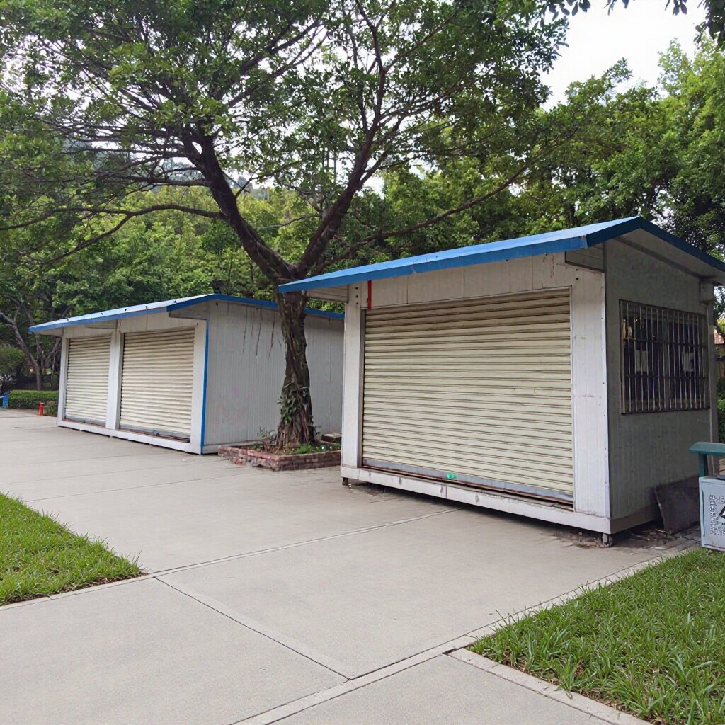 街道售卖亭商铺亭商铺房移动销售房商店集装箱房集成房屋活动房图片