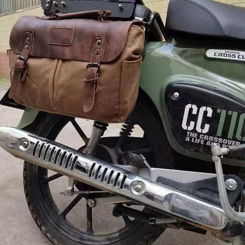 摩托车边包支架护边包cc110适用哈雷太子力帆挂包电动踏板包邮