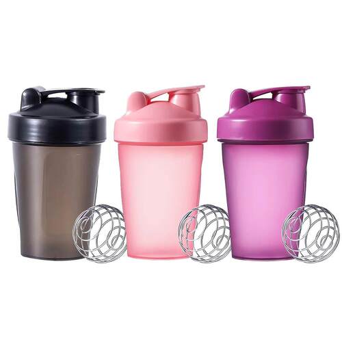 seph Shaker Bottle with Shaker Balls Leak Proof Drink Shaker