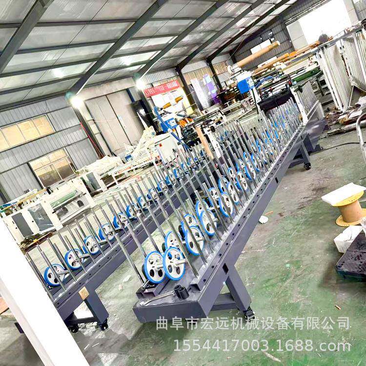pur热熔胶碳晶大板包覆机 吊车自动上料 pvc门套线条包覆机