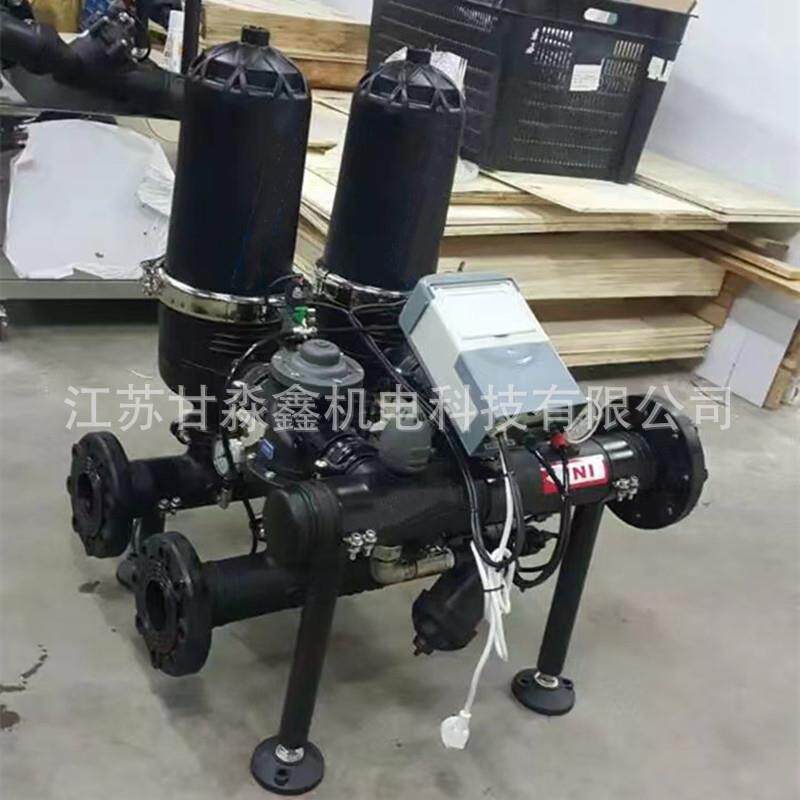 全自动反冲洗叠片式过滤器系统超滤前自清洗过滤器热电厂水过滤器
