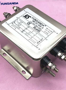 YUNSANDA三相四线380V交流电源滤波器CW12C-10A 20A30A 40A 60A-S