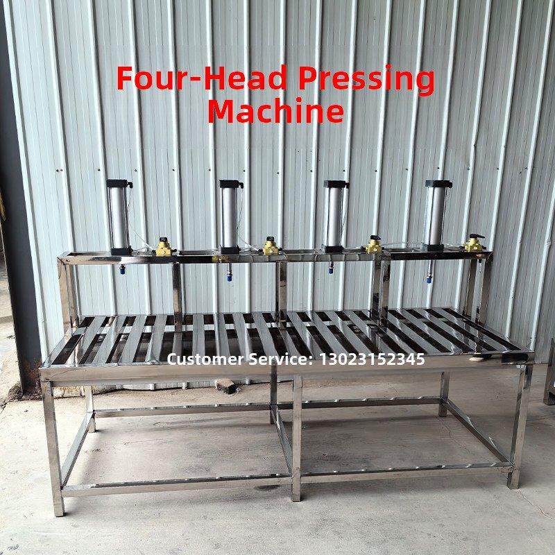 豆腐压榨机，全自动豆腐压榨机，鲜豆家用商品豆腐压榨机，气动压