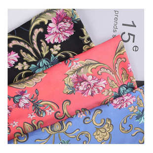 印花厂直供 面料来图来料数码 人造棉数码 印花加工活性直喷女装