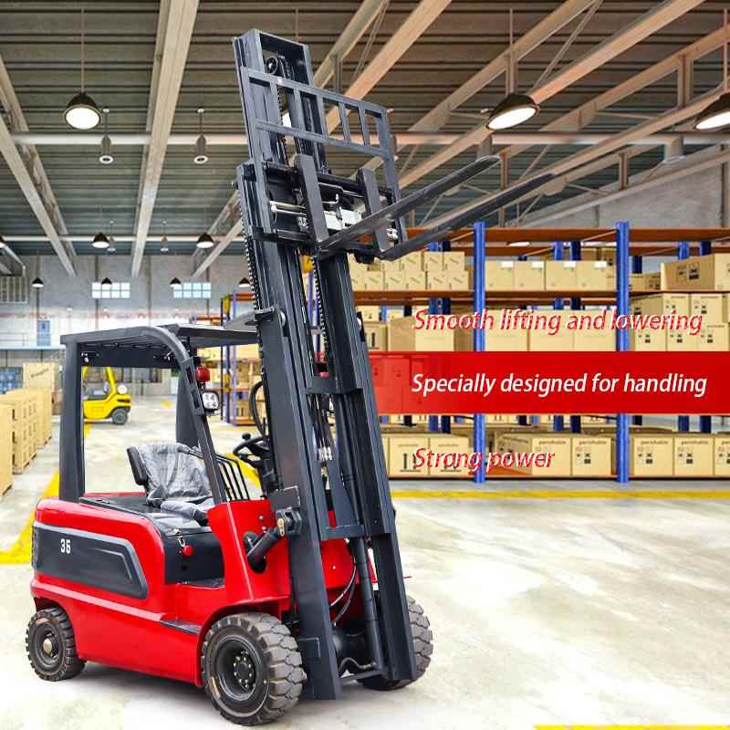 China Faictory lithiu1 ton dem batetry electric fotrklf for