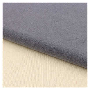 现货批发240克密密绒针织布料超细摇粒绒布透气秋冬内胆面料