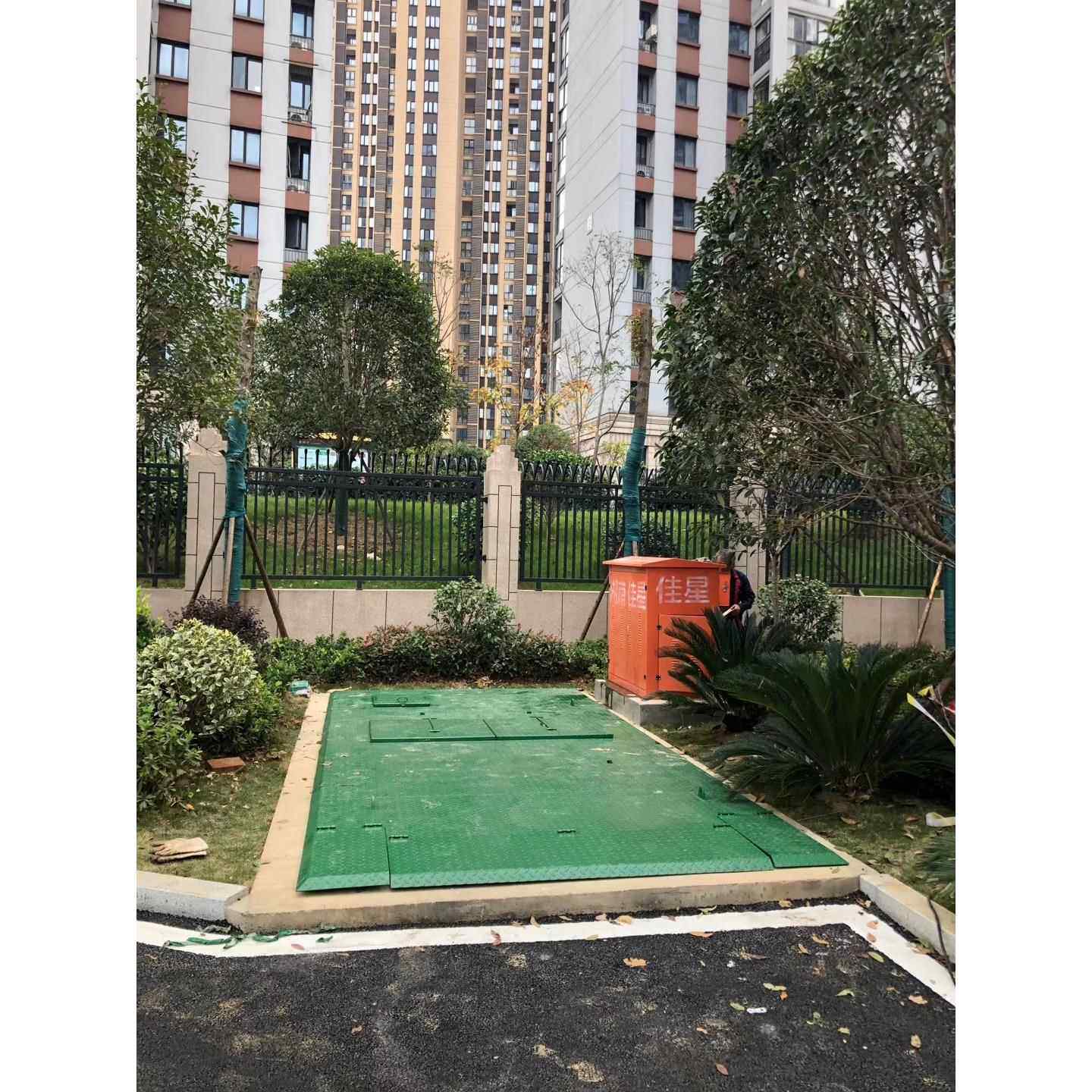 垃圾中转站自动升降式垃圾压缩站地埋式垃圾站