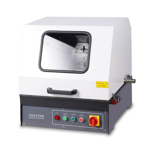 SQ-100手动金相试样切割机封闭带水冷切割机