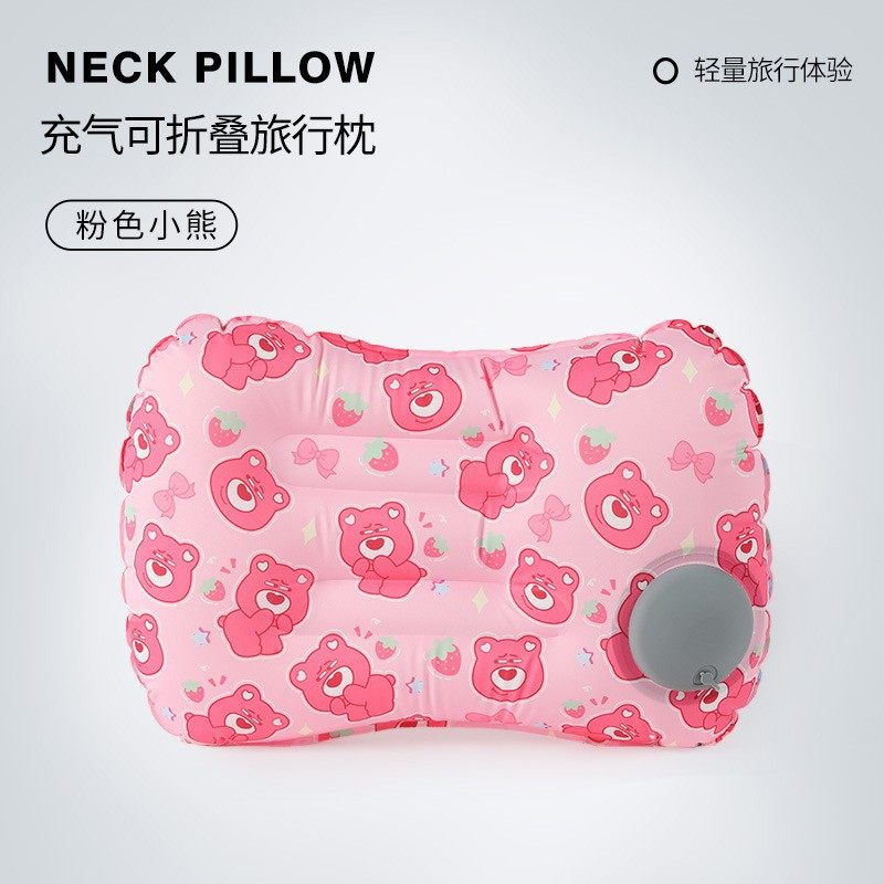 办公室可折叠旅行按压充气枕头