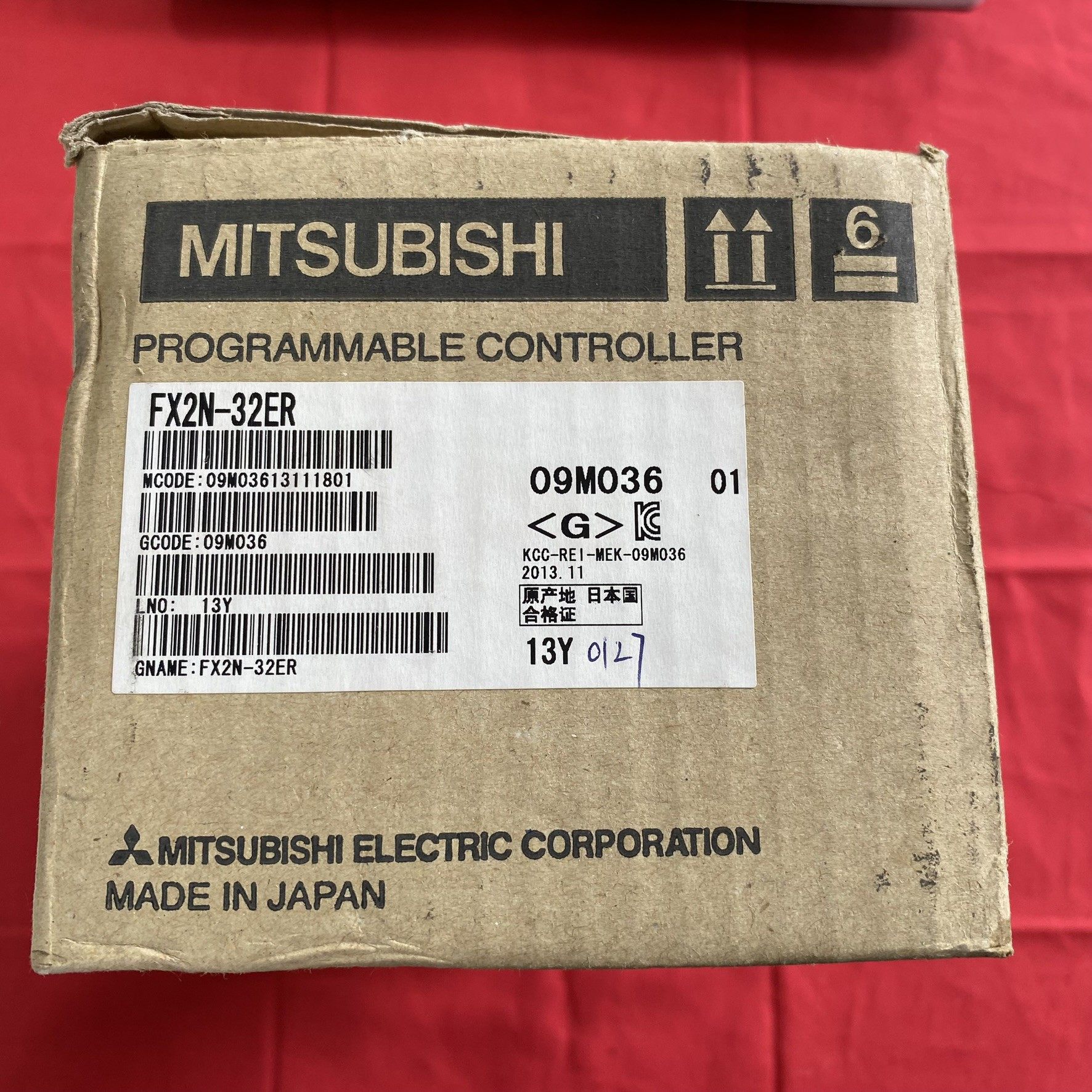 三菱PLC FX2N-32ER 全新原装，日本制造，型号09