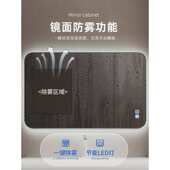 新款 智能镜柜带灯壁挂镜箱 实木圆角浴室镜柜单独卫生间挂墙式