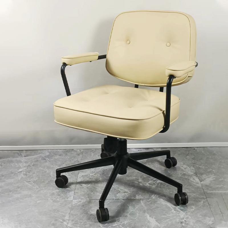 白办公椅色升YZ-01电脑椅家用久坐舒书房适靠背升降转椅子老板椅