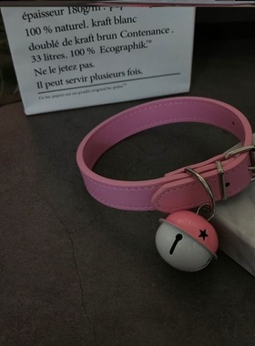 choker铃铛项圈项链牵引脖子项链