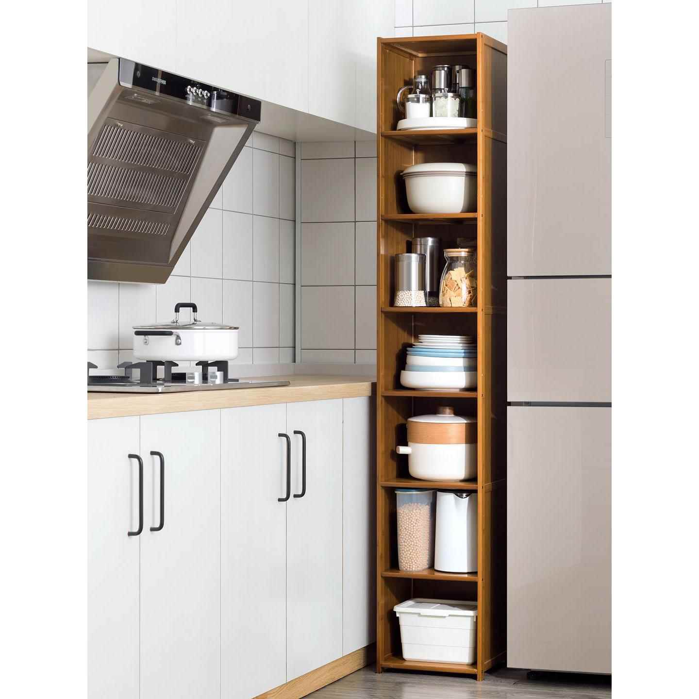 30/40cm窄夹缝收纳柜厨房冰箱置物架卫生间缝隙储物柜子宿舍书架