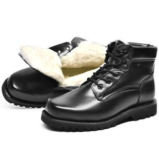 保暖加绒厚羊毛靴皮毛一户外防寒棉加鞋 高档3515强人男鞋 雪冬体季