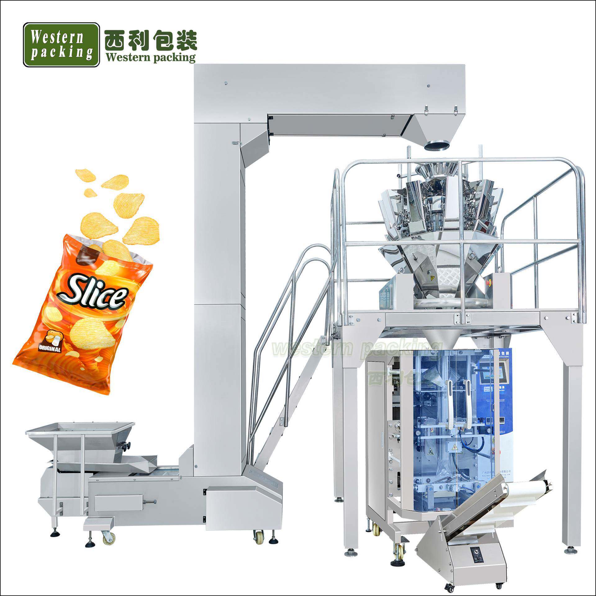 油炸食品包装机虾条包装机虾片包装机膨化食品称重包装机厂家
