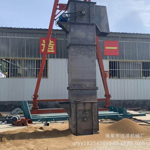 200型号不锈钢斗提机NE20斗式提升机上料机颗粒高温垂直上料机