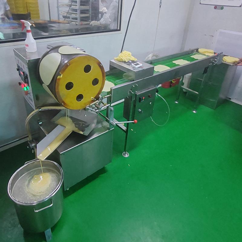 厂家优惠小型蛋皮机科智千层蛋糕皮机器电动蛋皮机器迷你型设备