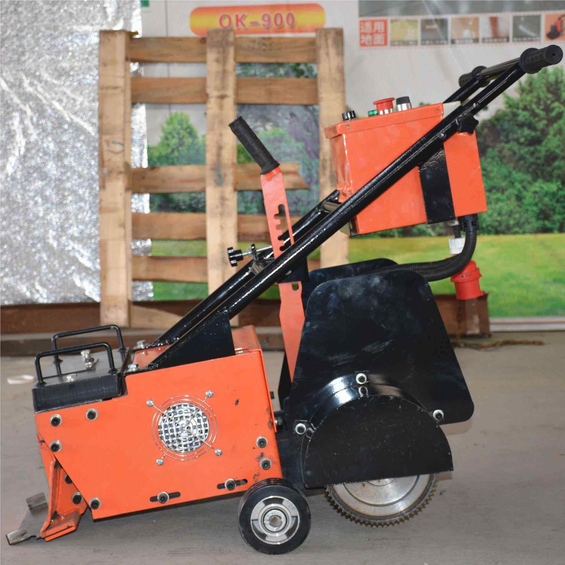 旧面篮球场硅地pu坪去除机地翻新铲BSK除机 手推动电塑胶跑道铲削