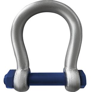 口卸扣加宽卸扣U形D形卸扣起重马蹄形弓形重型卡环宽体卸扣 大开