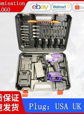 牧紫色电动扳手无刷锂电冲击电扳手多功能架子汽修电风炮电机拆卸