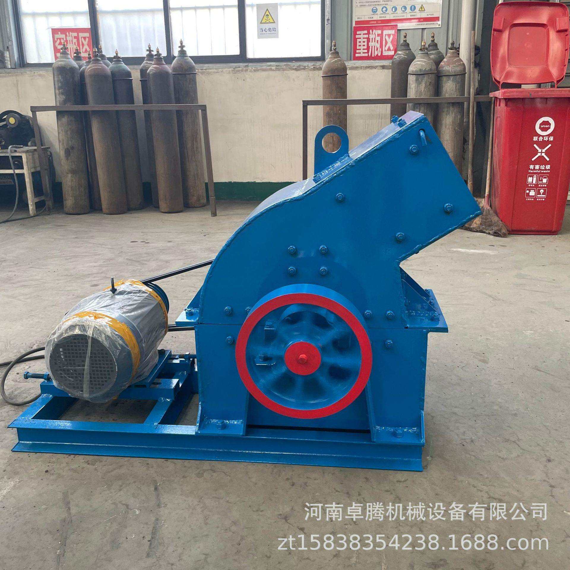 小型移动式建筑垃圾破碎机石料厂青石鹅卵石石头锤式破碎机打砂机