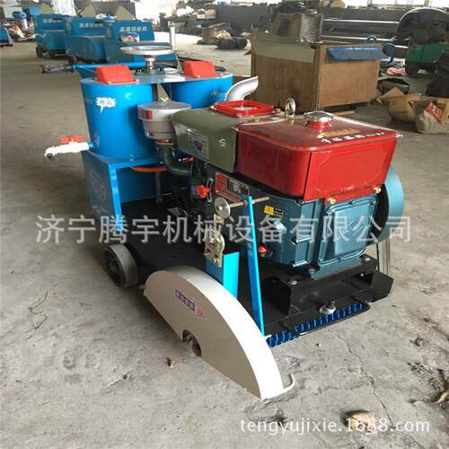 手推式路面汽油切割机多少钱台500型混凝土路面切割机400型切缝机