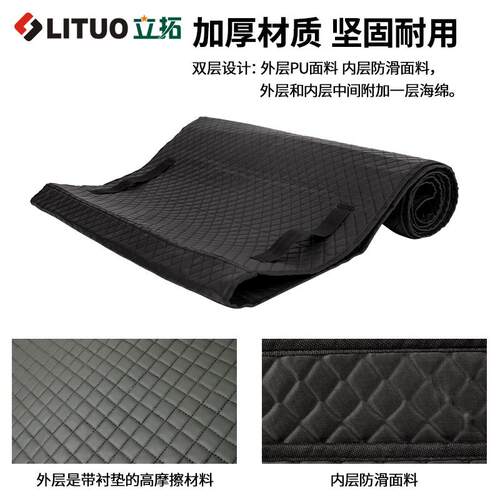 现货供应多功能便携滚动爬行垫修车躺垫 PU海绵垫底盘维修工具