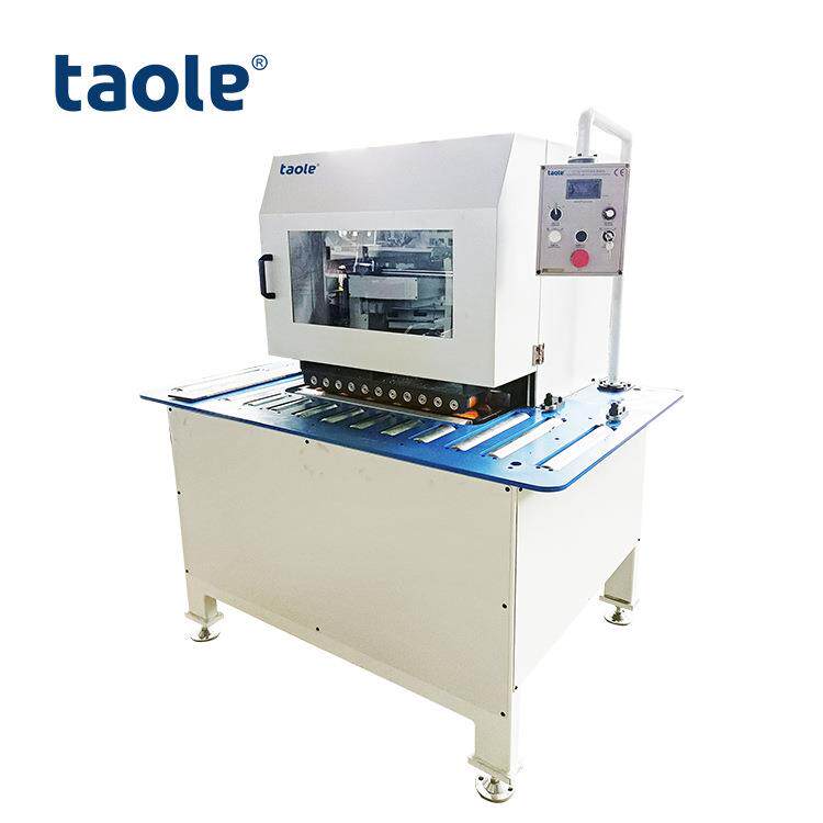 自动钢板倒棱机 倒角机 GCM-R3TD自动台式双面倒棱机 风电行业