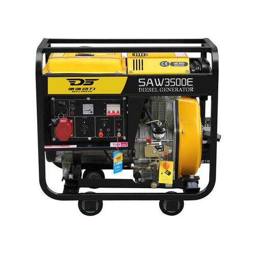 小型应急2KW3KW5KW6千瓦小型单相三相移动式柴油发电机
